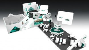 Interactive exhibition stand